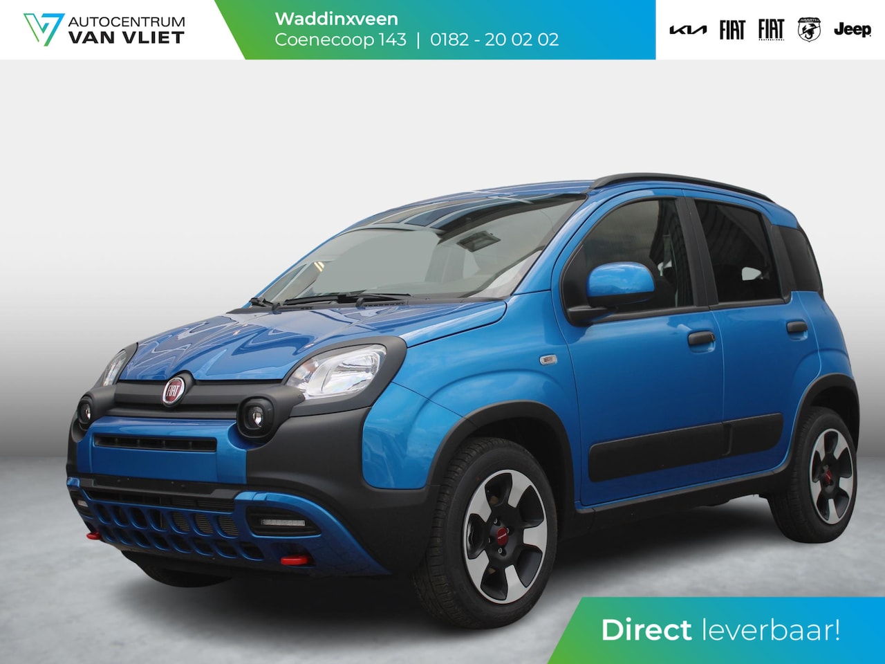 Fiat Panda - Hybrid Cross | MY24 | Airco | Bluetooth Dakrails | LED | PDC | Uit voorraad leverbaar ! - AutoWereld.nl