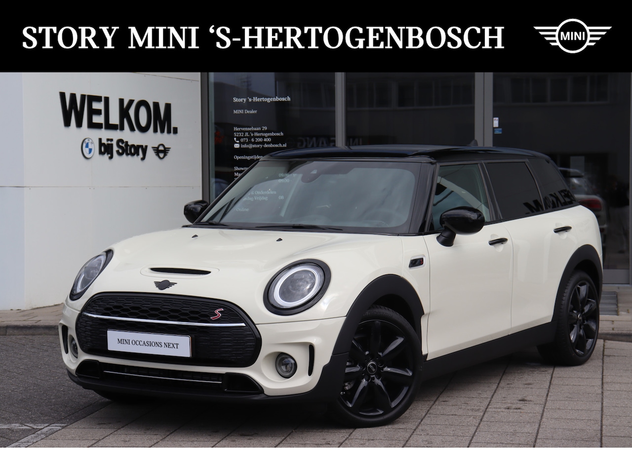 MINI Clubman - Cooper S MINI Yours Automaat / Achteruitrijcamera / LED / Comfort Access / Head-Up / Stoel - AutoWereld.nl