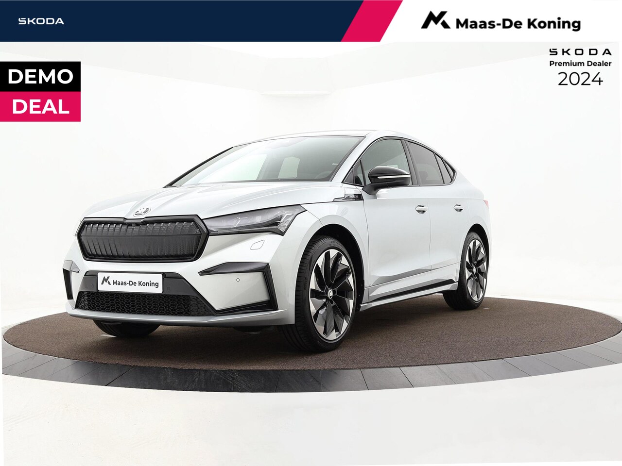 Skoda Enyaq Coupé iV - Sportline Enyaq Coup? iV (1) Elektromotor 132 kW - AutoWereld.nl