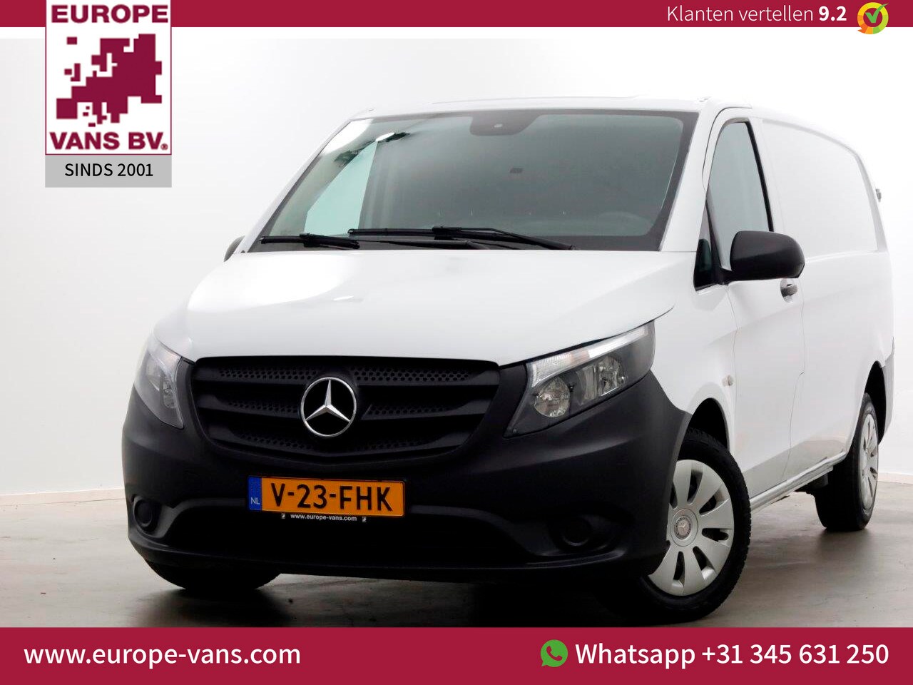 Mercedes-Benz Vito - 110 CDI Lang Airco/Cruise control 03-2021 - AutoWereld.nl