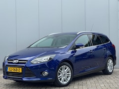 Ford Focus Wagon - 1.0 EcoBoost Titanium | Navi | Keyless | Camera | PDC v+a | Half leder | Stoelverwarming