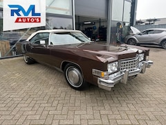 Cadillac Fleetwood - ELDORADO CONVERTIBLE AFBOUW PROJECT NIEUWE MOTOR