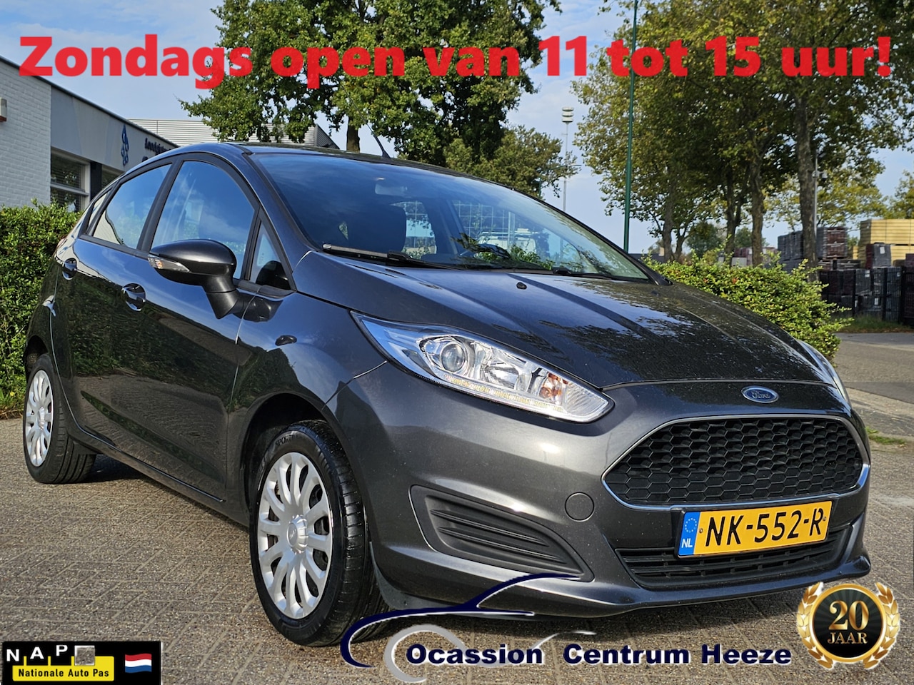 Ford Fiesta - 1.0 1.0, NAP! Navigatie! Airco! Apk 5-2025! Zondag OPEN! - AutoWereld.nl