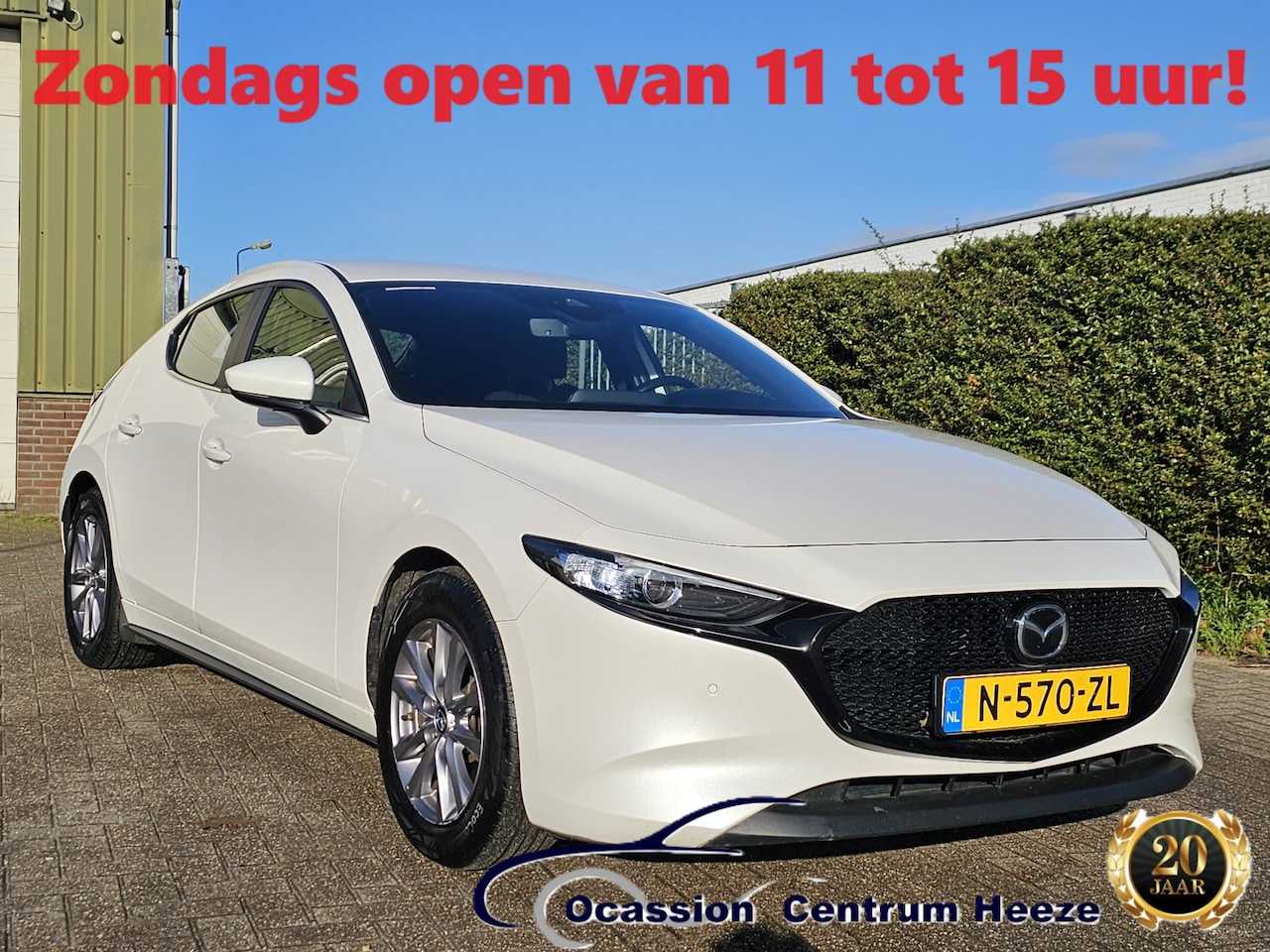 Mazda 3 - 2.0 Sky-G 122, APK 5-2026! Camera! Zondag OPEN! - AutoWereld.nl