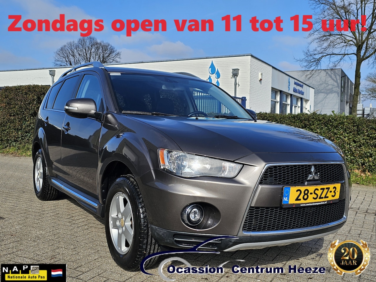 Mitsubishi Outlander - 2.0 Intro Ed, 1e Eig! 1600kg Trek Gew! Zondag OPEN! - AutoWereld.nl