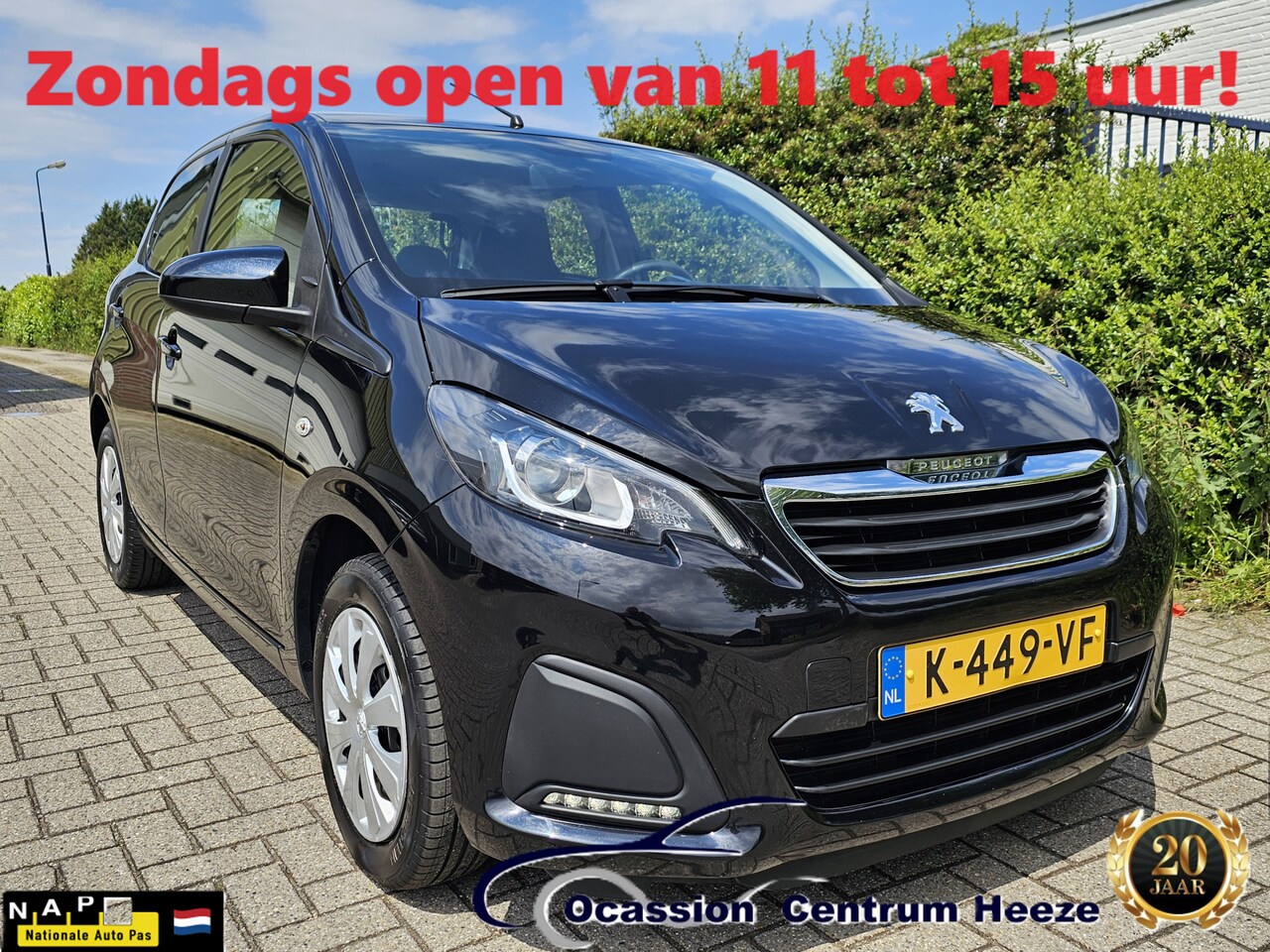 Peugeot 108 - 1.0 e-VTi Active 1.0 e-VTi Active, 1e Eig! NAP! Zondag OPEN! - AutoWereld.nl