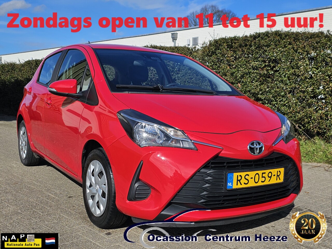 Toyota Yaris - 1.0 VVT-i 1.0 VVT-i, 1e Eig! 29dkm NAP! Apk 3-2026! Zondag OPEN! - AutoWereld.nl