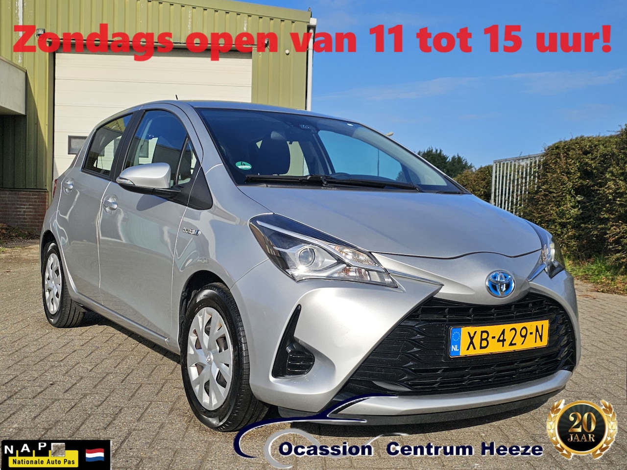 Toyota Yaris - 1.5 Hybrid, 1e Eig! NAP! Camera! Zondag OPEN! - AutoWereld.nl