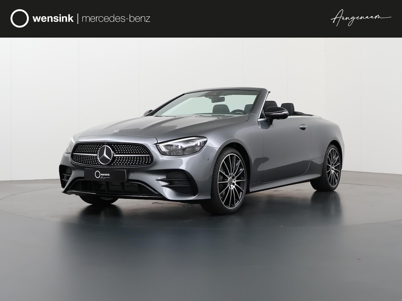 Mercedes-Benz E-klasse Cabrio - 200 AMG NIGHT Premium Plus | Multi Contour Stoelen | Sluitbekrachtiging | Burmester | Dode - AutoWereld.nl