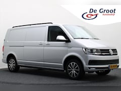 Volkswagen Transporter - 2.0 TDI L2H1 Highline Automaat Leer, Airco, Navigatie, Cruise, PDC, Side-Bars, Trekhaak