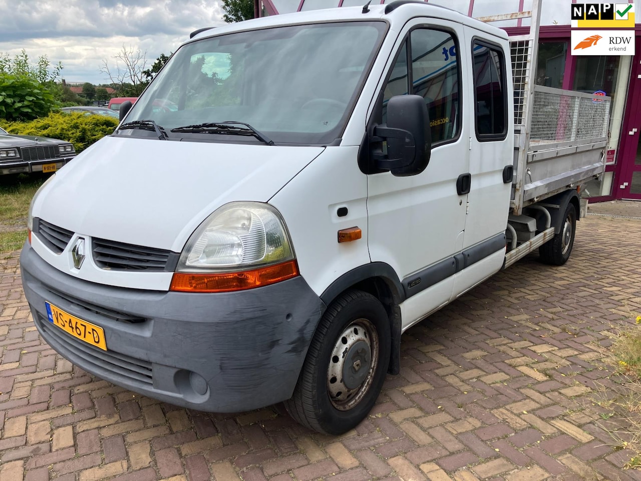 Renault Master - T35 2.5 dCi L3 H1 DC Kipper T35 2.5 dCi L3H1 DC Kipper - AutoWereld.nl