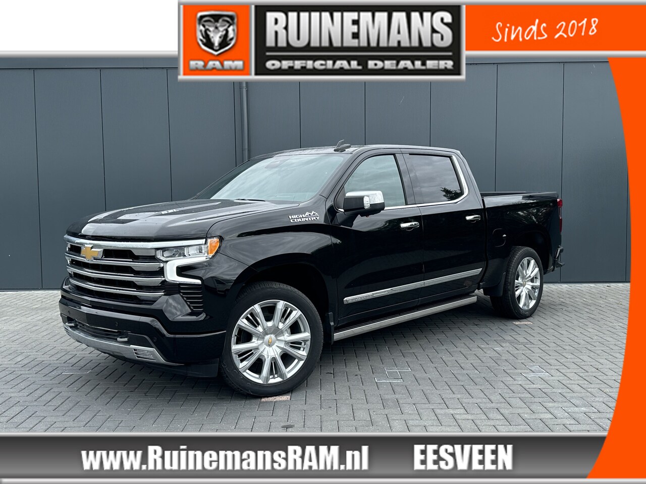 Chevrolet Silverado - 6.2 V8 High Country / Virtual Cockpit / Head Up / 360 Camera / Trekhaak / Digital Mirror / - AutoWereld.nl