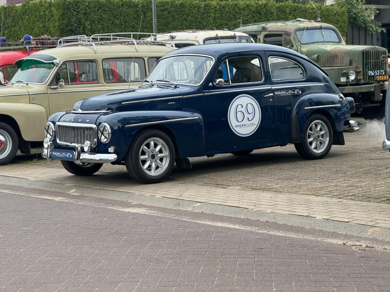 Volvo PV544 - Rallyklaar met Simons uitlaat en Weber carburateur - AutoWereld.nl