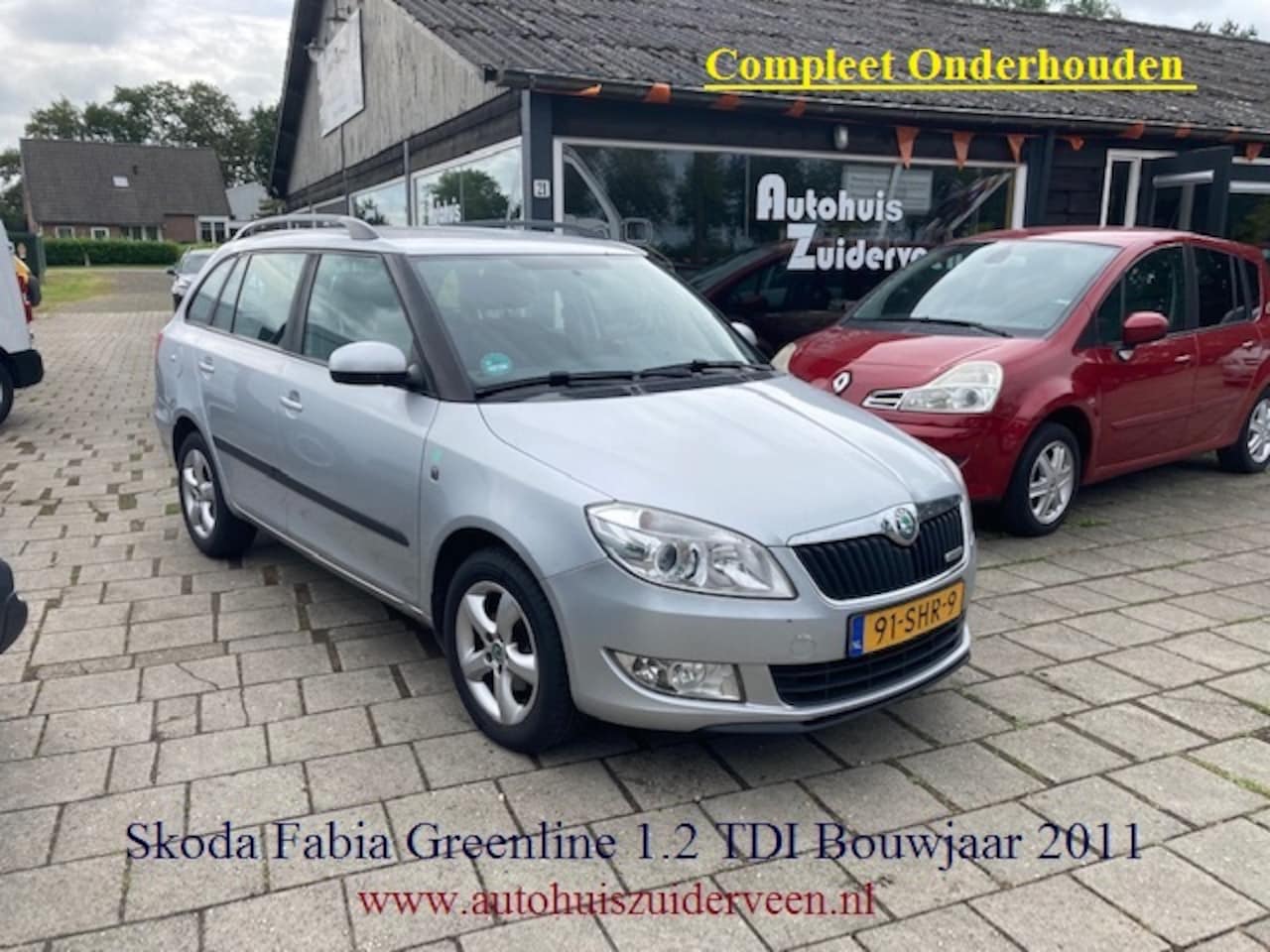 Skoda Fabia - 1.2 TDI 75pk Greenline 2011 Boekjes - AutoWereld.nl