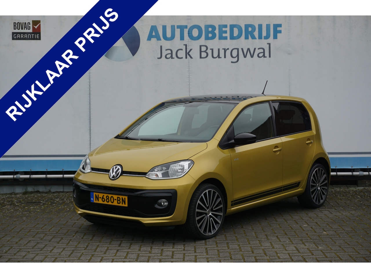 Volkswagen Up! - 1.0 60PK BMT Club up! ECC | PDC | Stoelverw. *All in prijs* - AutoWereld.nl