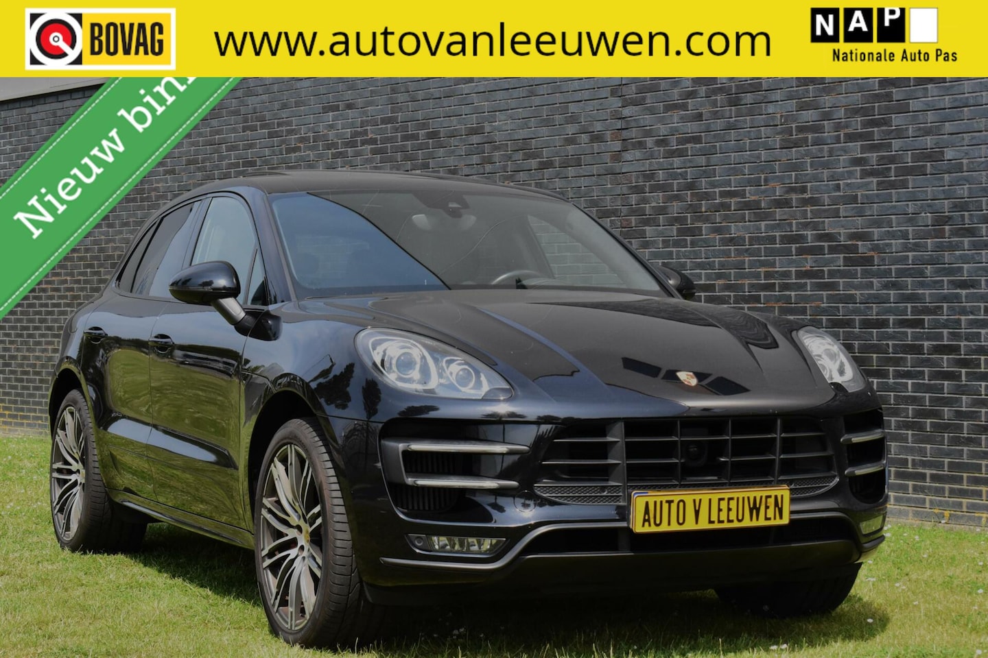 Porsche Macan - 3.6 Turbo LUCHTVERING/LEDER/BOSE/VOL! - AutoWereld.nl