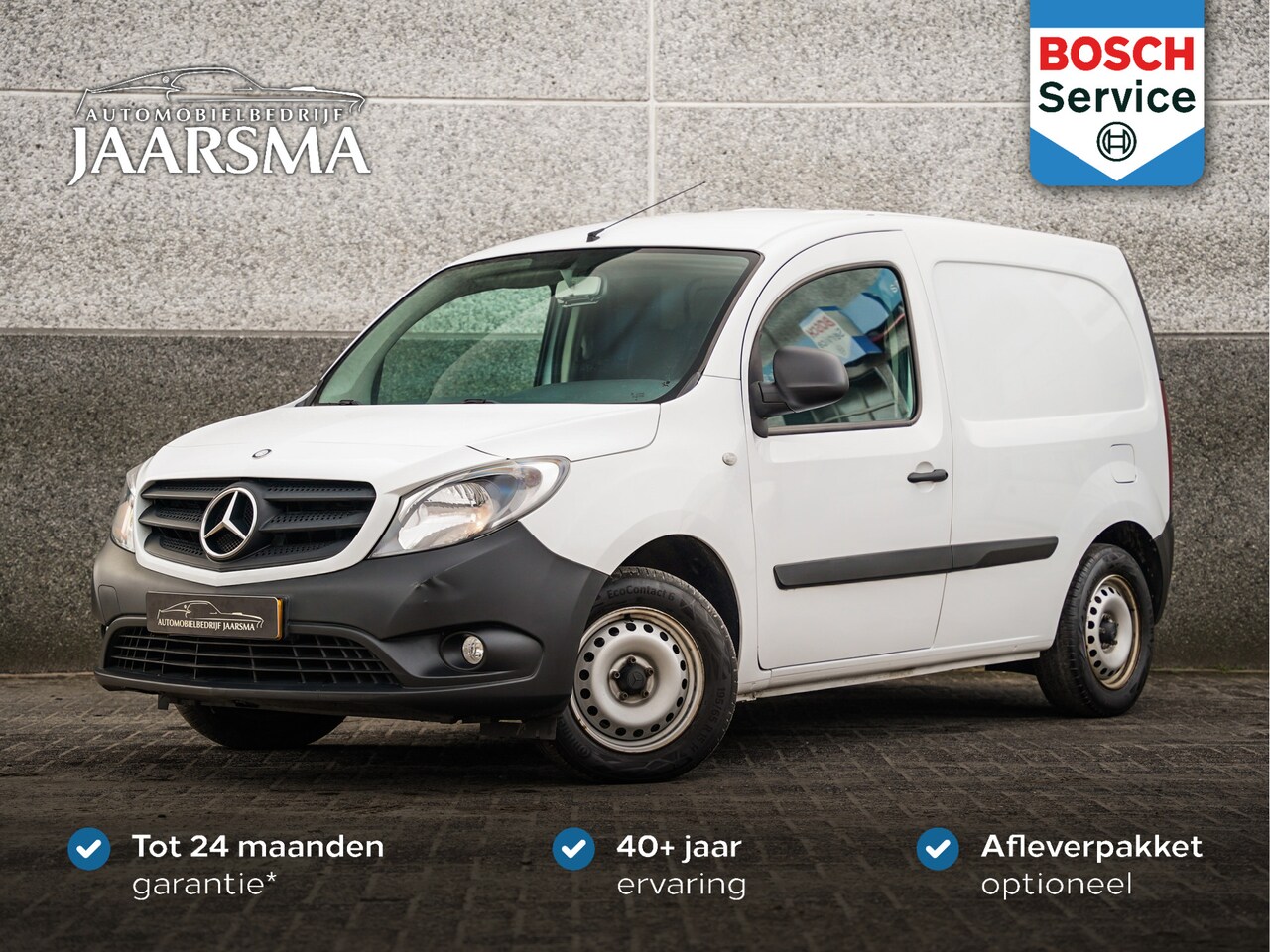 Mercedes-Benz Citan - 1.5 CDI 75pk |Radio / USB / Bluetooth |Stuurbekrachtiging |Achterdeuren | - AutoWereld.nl