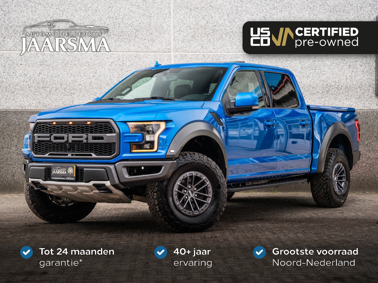 Ford F-150 Raptor - 3.5L EcoBoost Supercrew |Keyless Entry |Ambient Light |Adaptive Cruise Control |Panoramada - AutoWereld.nl