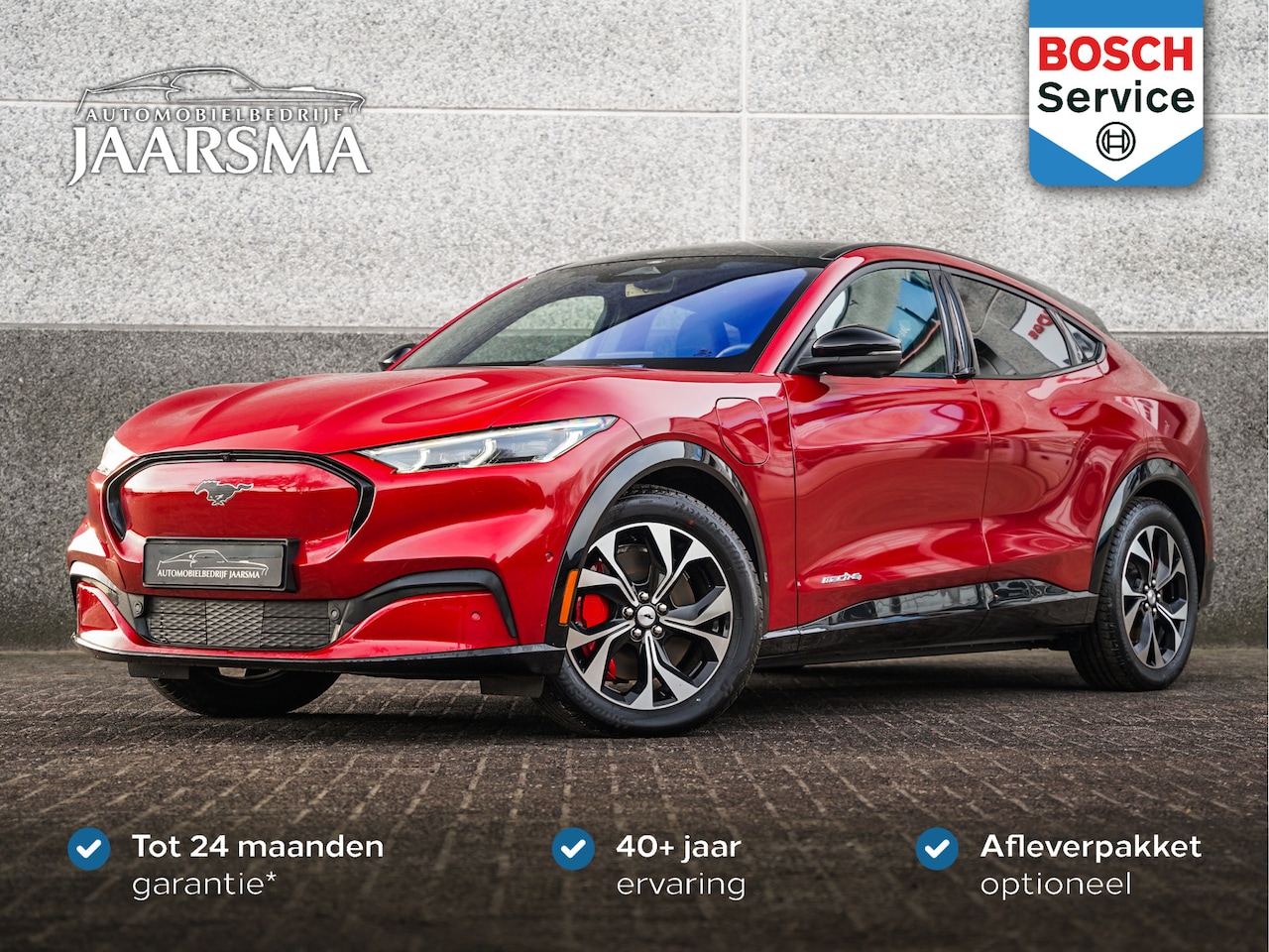 Ford Mustang Mach-E - 75kWh 269pk AWD Aut. | |Elek. achterklep |B&O Audio |Adaptive cruise |Bijtelling vanaf €28 - AutoWereld.nl