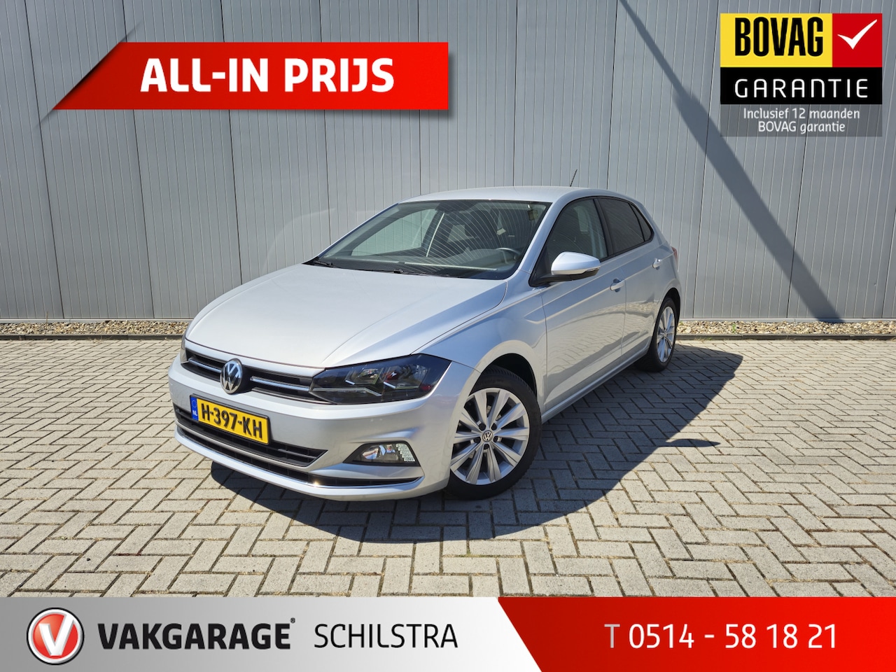 Volkswagen Polo - 1.0 TSI Highline | Clima | Navi | DAB | Android/Apple Carplay - AutoWereld.nl