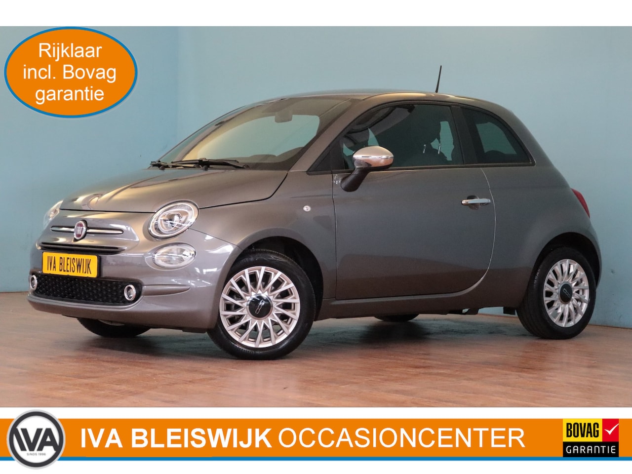 Fiat 500 - 1.0 Hybrid Dolcevita | APPCONNECT | AIRCO | PDC ACHTER | CRUISE | LMV15' | - AutoWereld.nl