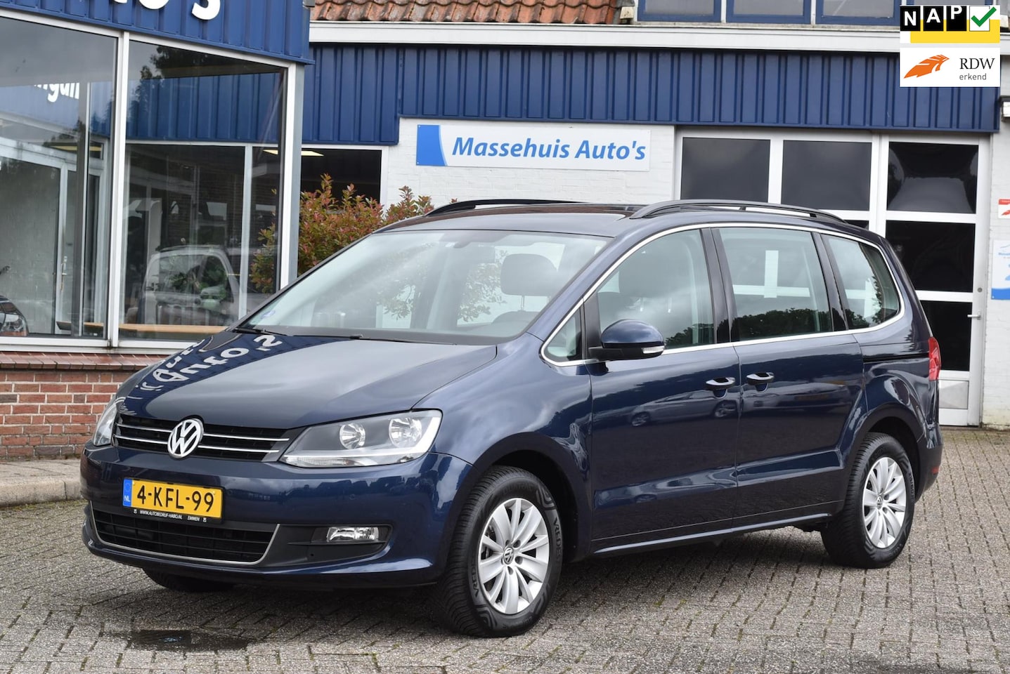 Volkswagen Sharan - 1.4 TSI Comfortline 7pers. Trekhaak 1800kg Cruise Navi Clima PDC V+A Nwe APK - AutoWereld.nl