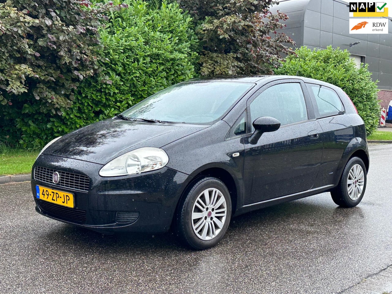 Fiat Grande Punto - 1.4 Dynamic 1e eigenaar*17-05-2025 APK*Airco*NAP*LM velgen* - AutoWereld.nl