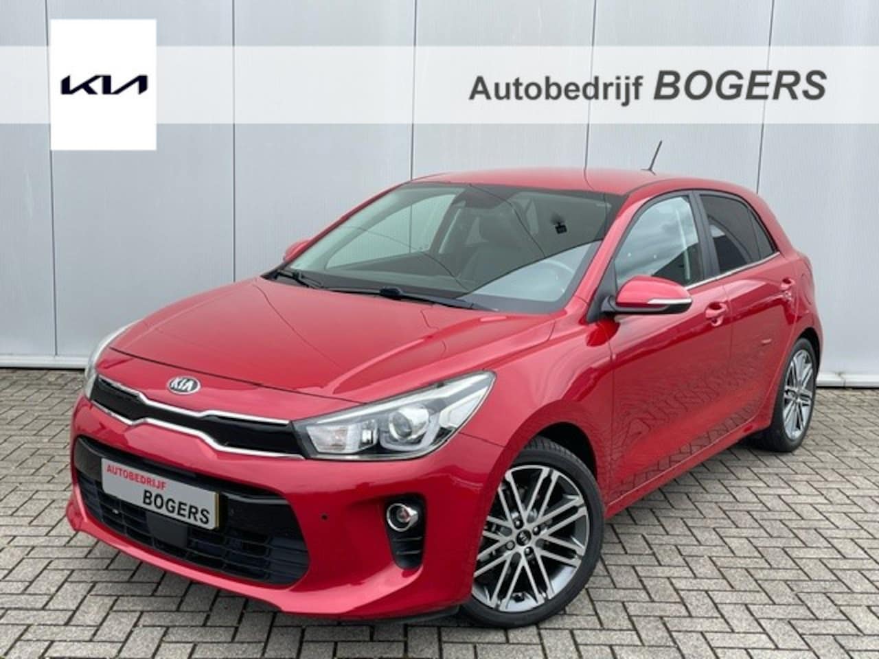 Kia Rio - 1.0 TGDI ExecutiveLine Navigatie, Climate Control, Afn.Trekhaak, Leder, 17"Lm, Stoel/Stuur - AutoWereld.nl