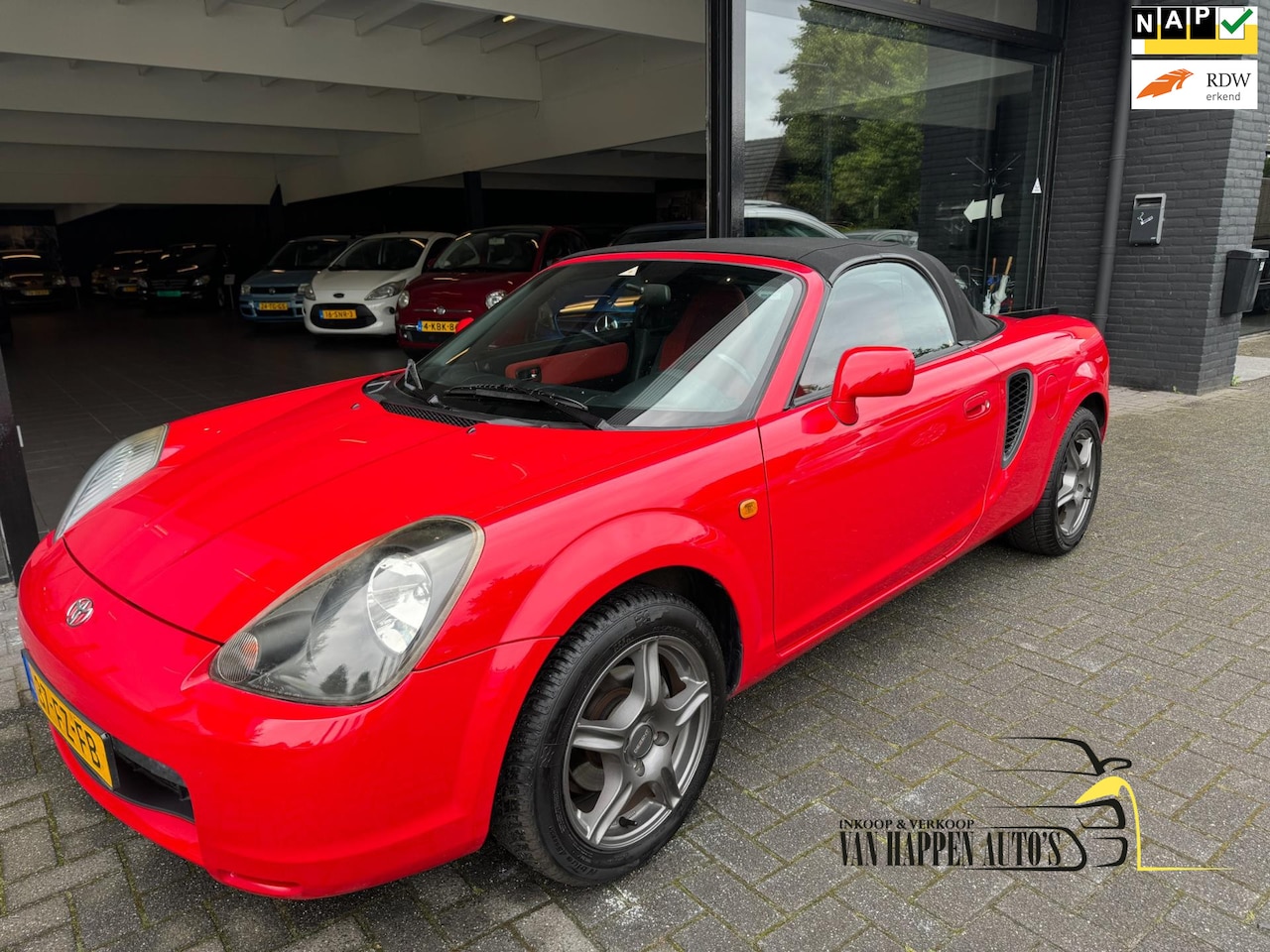 Toyota MR 2 - 1.8-16v VVT-i / NIEUWE SOFT-TOP / APK 7-2025 - AutoWereld.nl