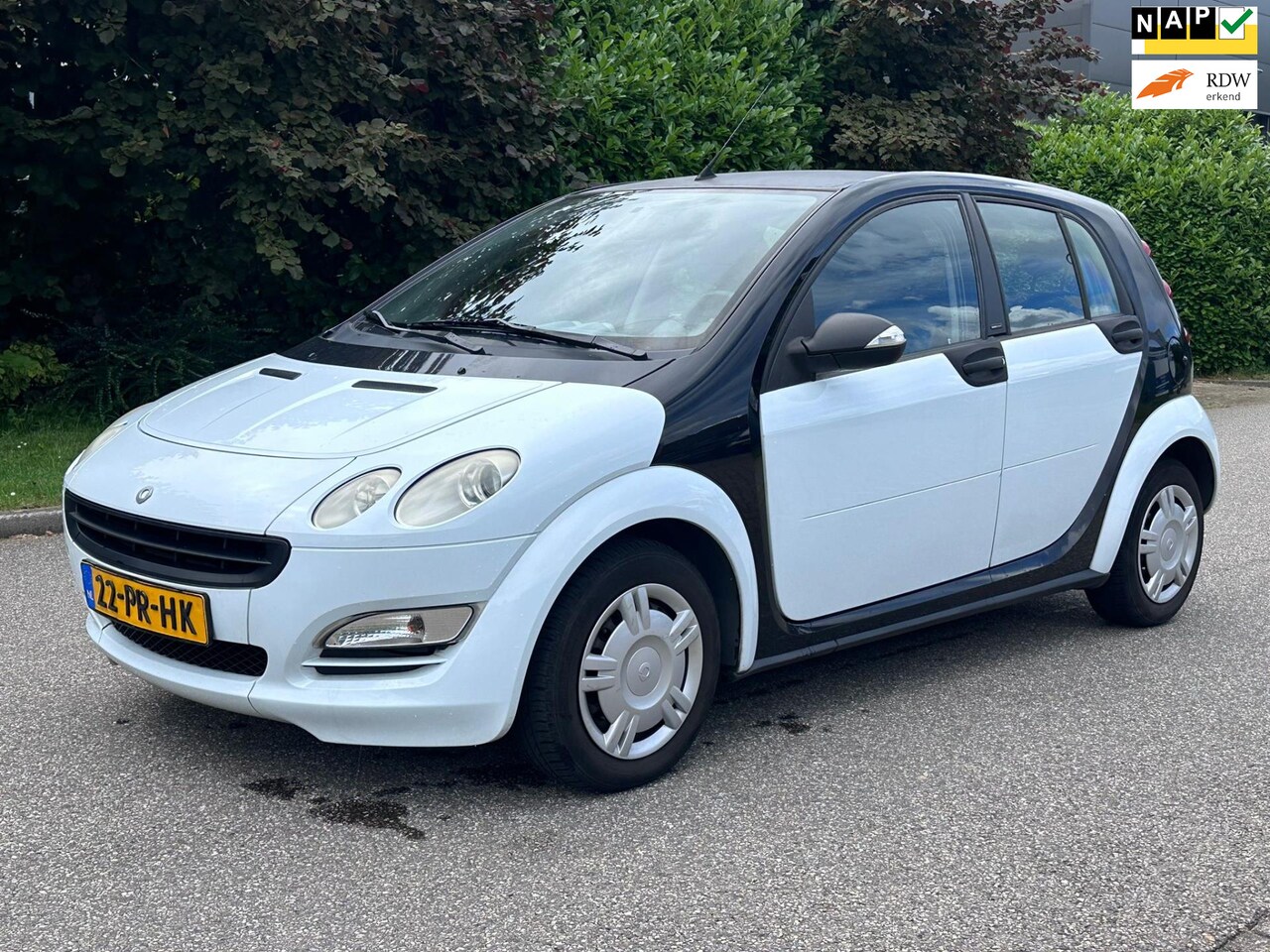 Smart Forfour - 1.1 blackbasic 5DR*Airco*139.000 NAP*Trekhaak*Elektrische pakket* - AutoWereld.nl