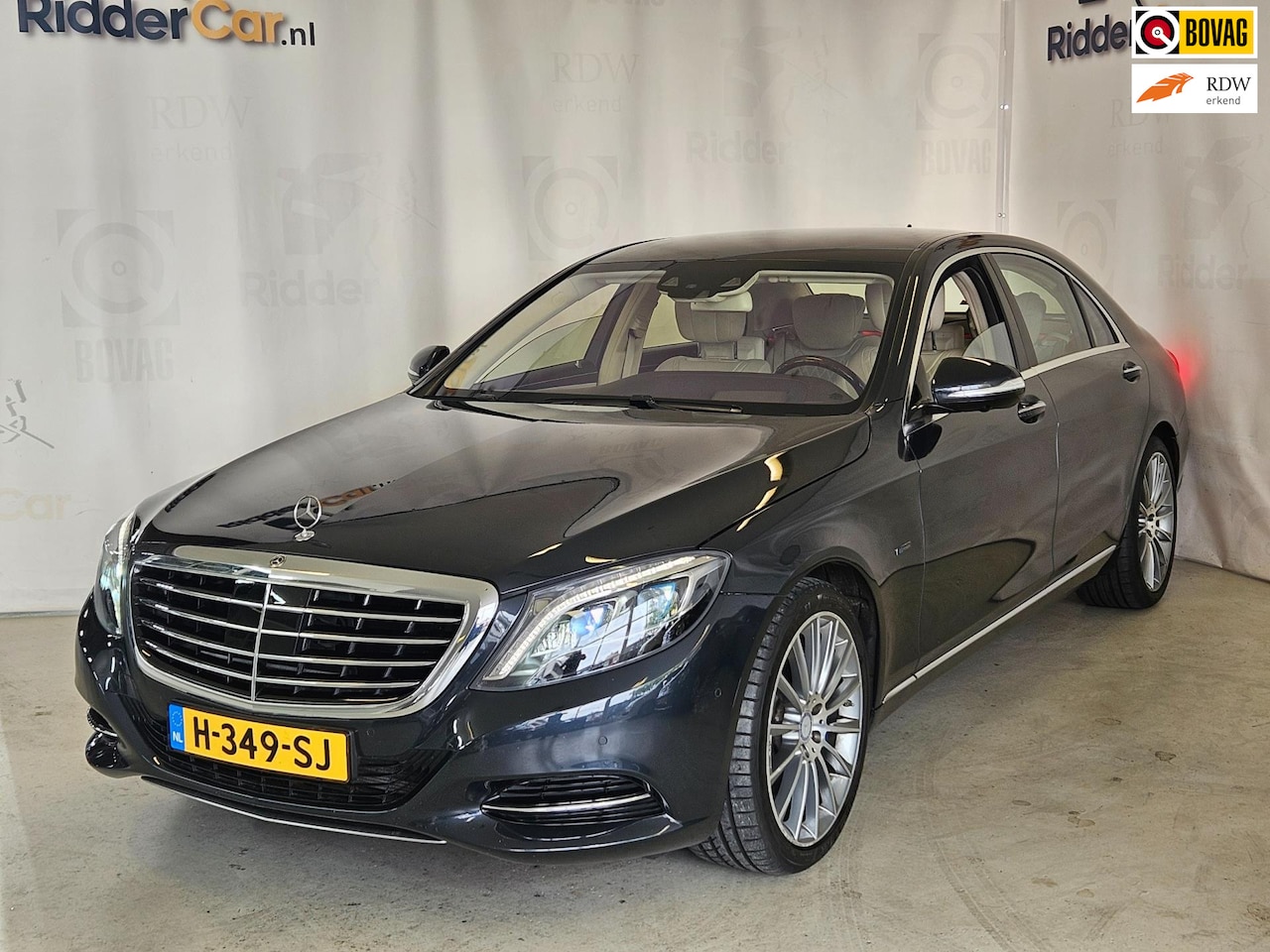 Mercedes-Benz S-klasse - 500 PLUG-IN HYBRID Lang Prestige Plus|GARANTIE|AUTOMAAT|2E EIG|360CAM|MASSAGE|ELEK STOEL - AutoWereld.nl