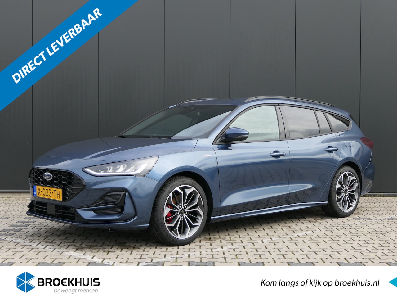 Ford Focus Wagon - 1.0 125 pk Hybrid ST Line X | Snelrijden! | 18" Lichtmetalen velgen | Winter Pack - AutoWereld.nl