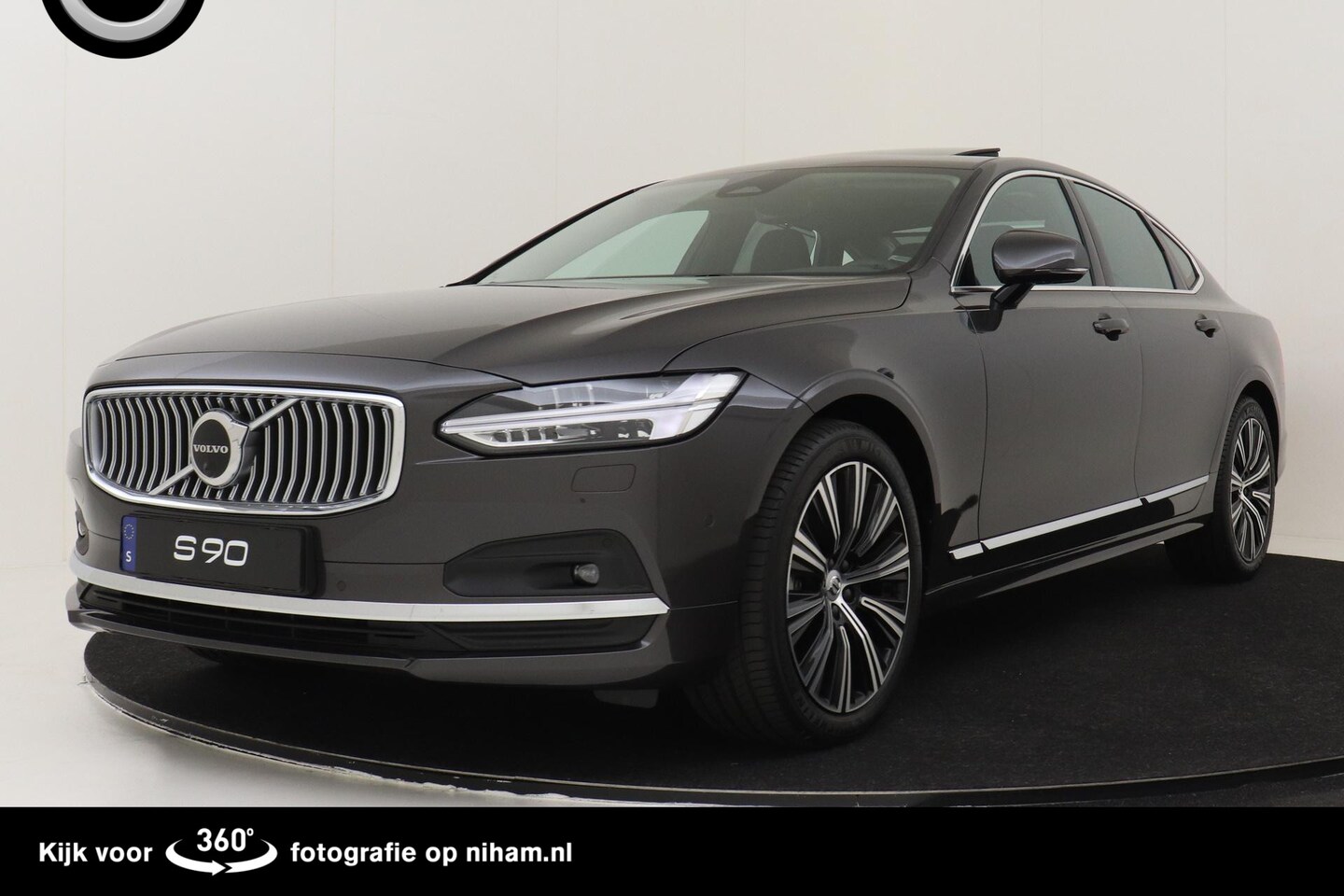 Volvo S90 - B5 ULTIMATE BRIGHT *NIEUW* -PANO.DAK|360°CAM|HK-AUDIO|BLIS - AutoWereld.nl