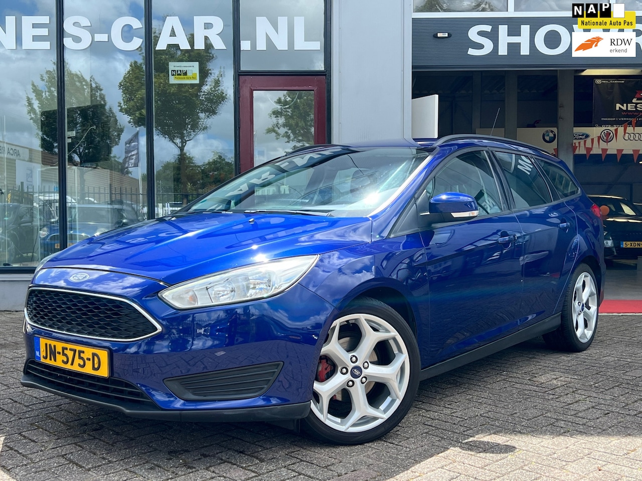 Ford Focus Wagon - 1.0 Trend NL-auto, Navi, Cruise Cr, PDC, Dealer Onderhouden! - AutoWereld.nl