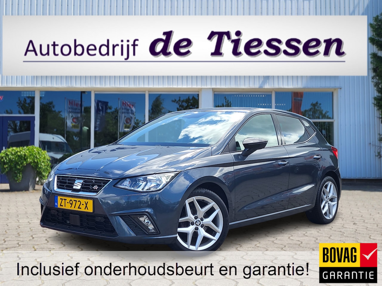 Seat Ibiza - 1.0 TSI 96 PK FR Business Intense Camera, Navi, App connect, Rijklaar met beurt & garantie - AutoWereld.nl