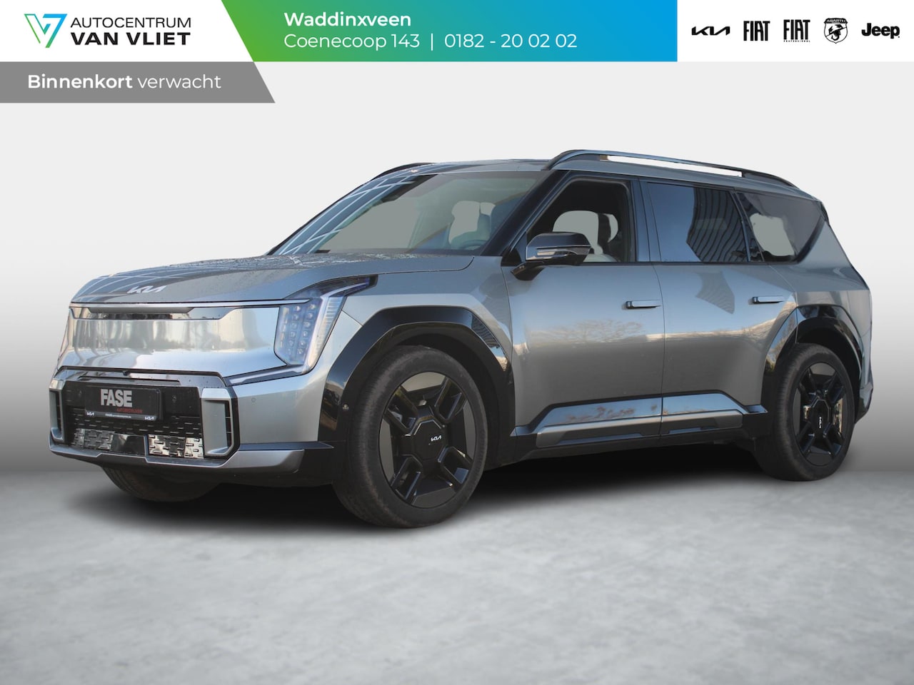 Kia EV9 - GT-Line AWD 99.8 kWh | Clima | Navi | 7-Pers. | Adapt. Cruise | 21" | Head-Up | Stoel-/Stu - AutoWereld.nl