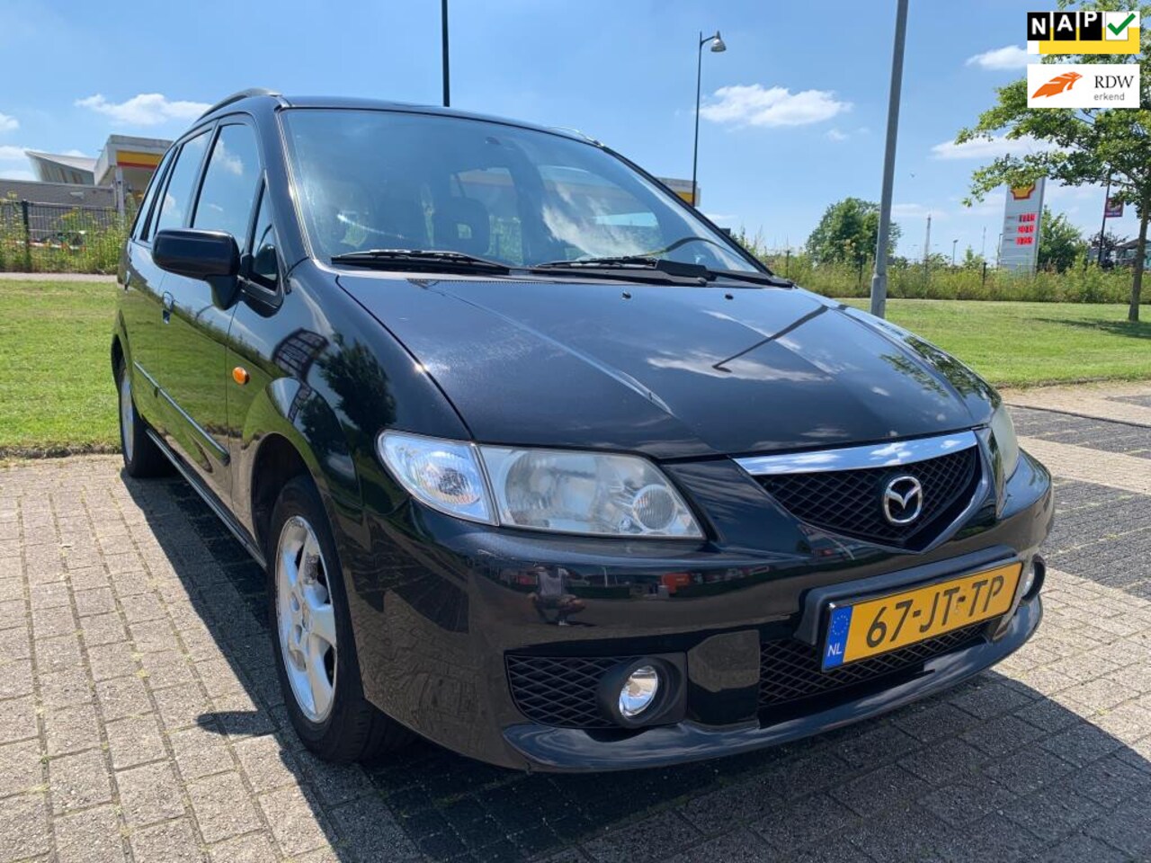 Mazda Premacy - 1.8i Active 127xxx Km NAP Airco/Clima 4x Elektr Ramen Fijne hoge instap Apk 23-5-2025 Rijd - AutoWereld.nl