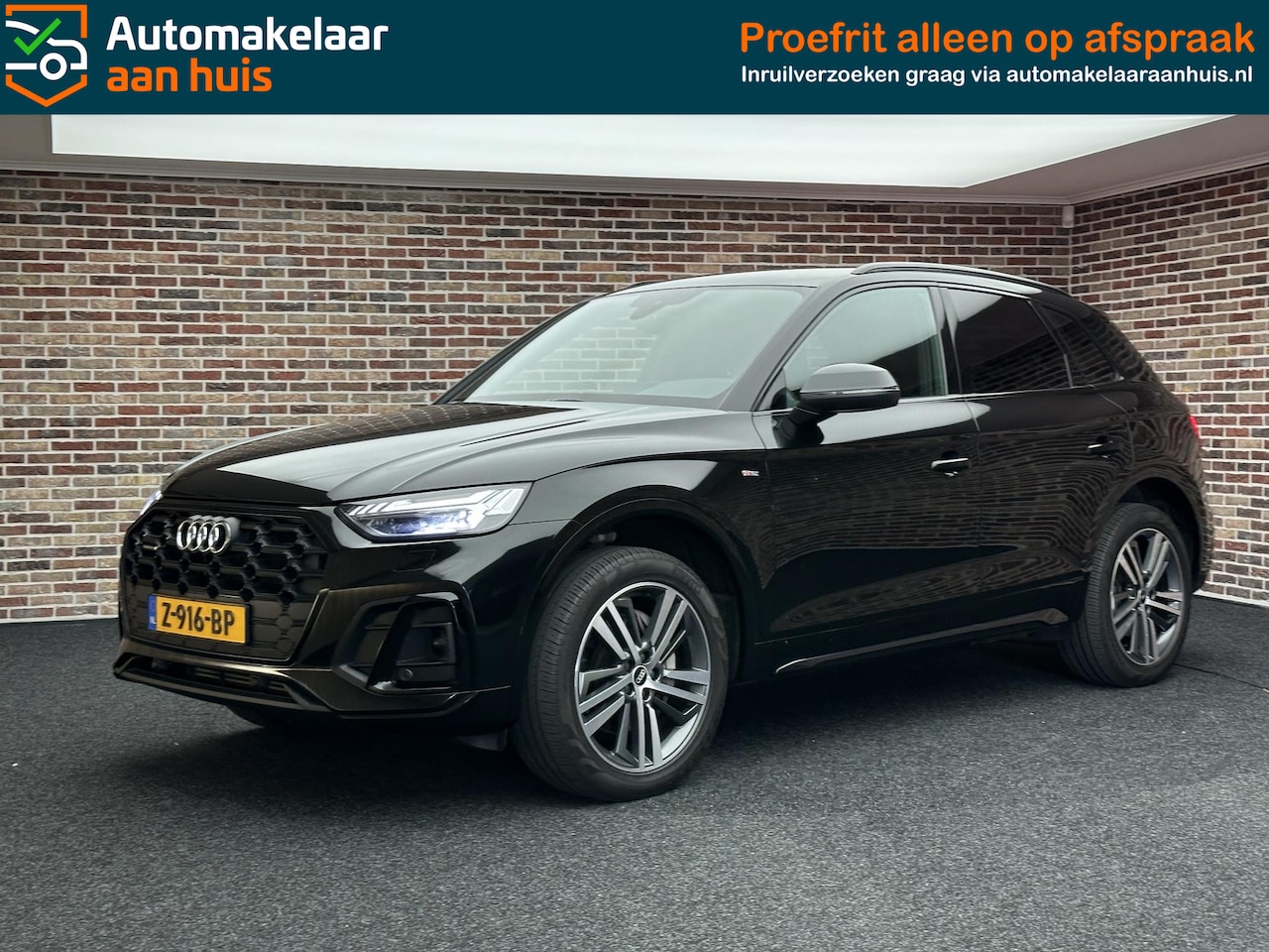 Audi Q5 - 50 TFSIe Hybrid S-line Met Dealer Garantie! VIRTUAL BLINDSPOT ZONNESCHERMEN - AutoWereld.nl