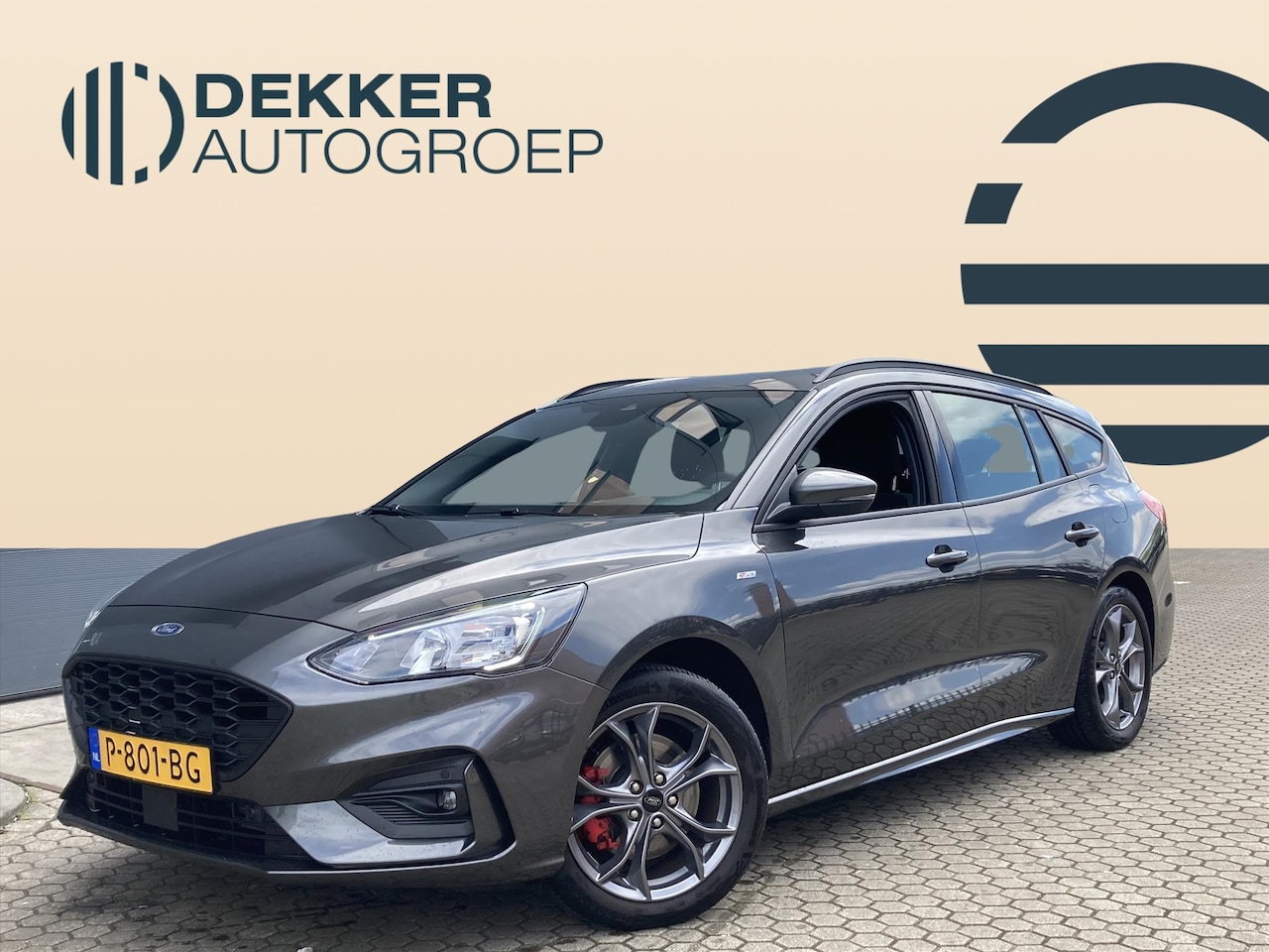 Ford Focus Wagon - 1.0 125PK HYBRIDE ST-LINE- VOORRUITVERWARMING -ADAPTIEV CRUISE CONTROLE - AutoWereld.nl