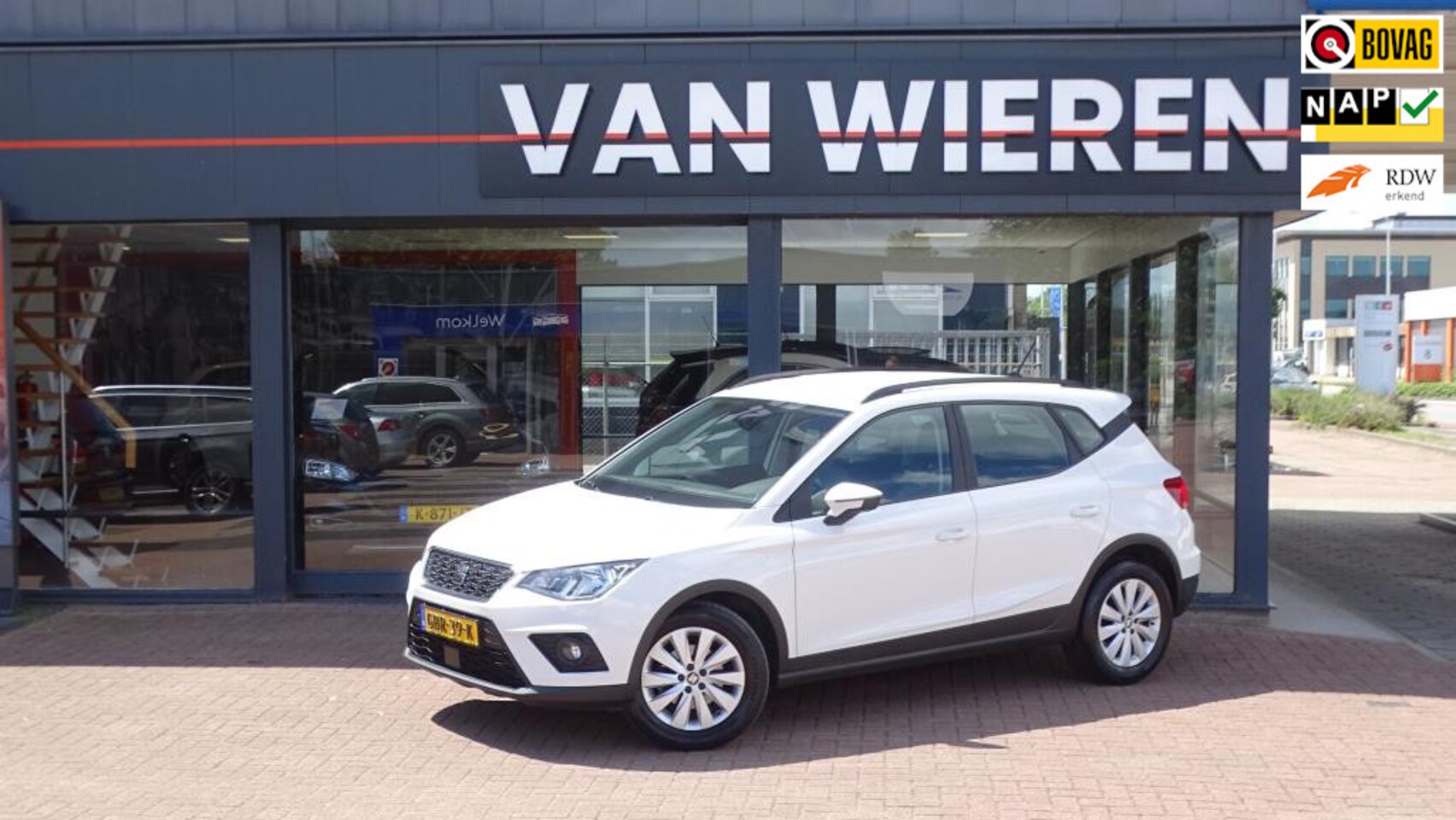 Seat Arona - 1.0 TSI Style |110 pk 6 bak |Navi|Clima|PDC|Adapt Cruise - AutoWereld.nl