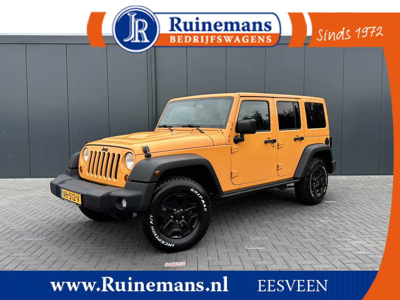 Jeep Wrangler Unlimited - 2.8 CRD 200 PK AUTOMAAT / GRIJS KENTEKEN / TREKHAAK / ECC / CRUISE / NETTE AUTO - AutoWereld.nl