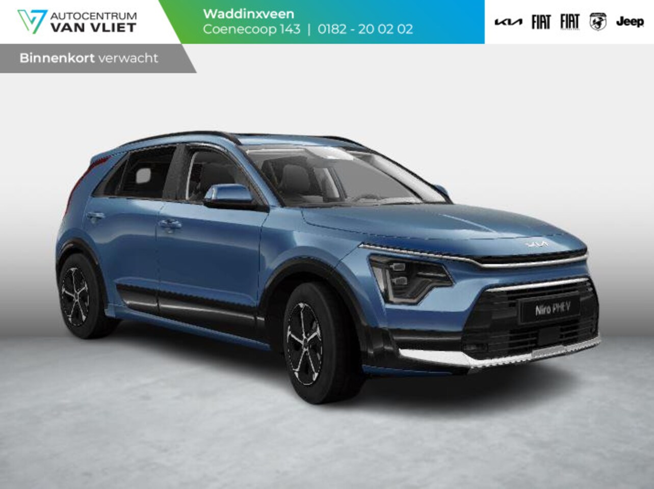 Kia Niro - 1.6 GDi PHEV DynamicPlusLine | Schuif-/kanteldak | Stoel-/stuurverwarming | LED | Head-up - AutoWereld.nl