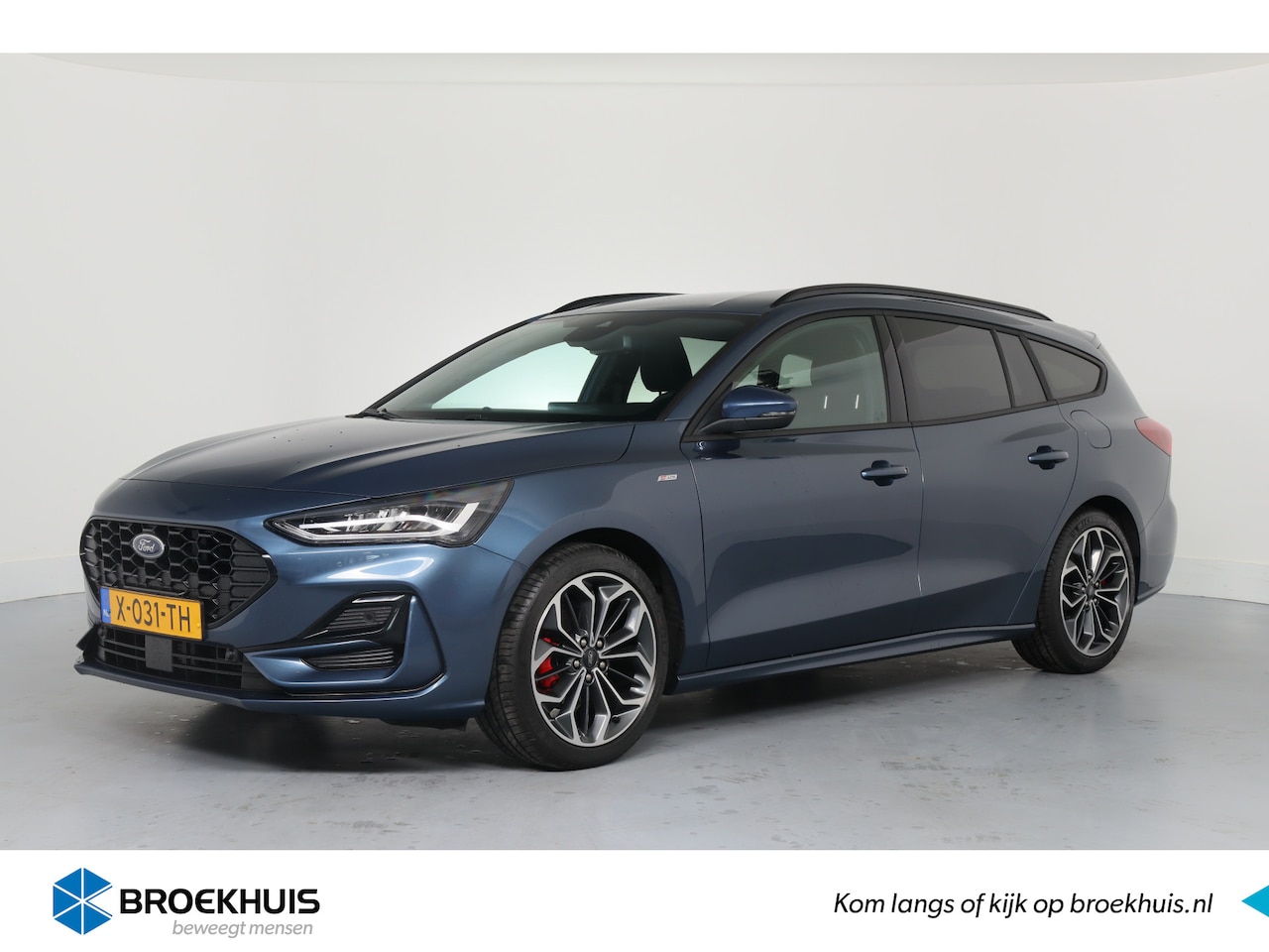 Ford Focus Wagon - 1.0 EcoBoost Hybrid ST Line X | Direct Leverbaar! | Winter Pack | 18'' Lichtmetalen Velgen - AutoWereld.nl