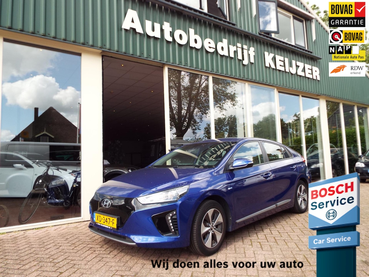 Hyundai IONIQ - Comfort EV TREKHAAK-CAMERA-CAR PLAY-BOVAG - AutoWereld.nl