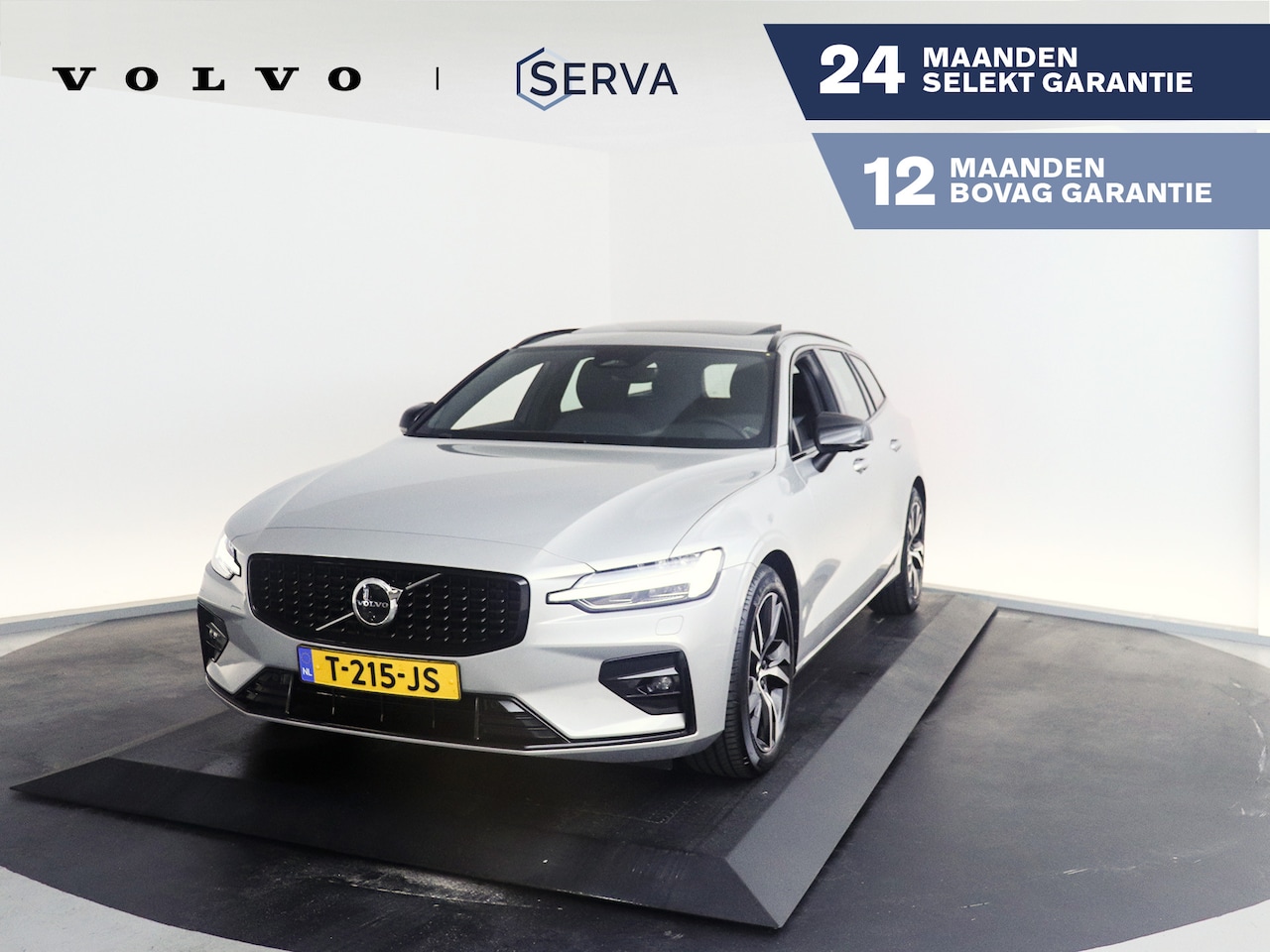 Volvo V60 - B4 Plus Dark | Panoramadak | 360º camera | Harman Kardon | Stoel- en stuurverwarming | Tre - AutoWereld.nl