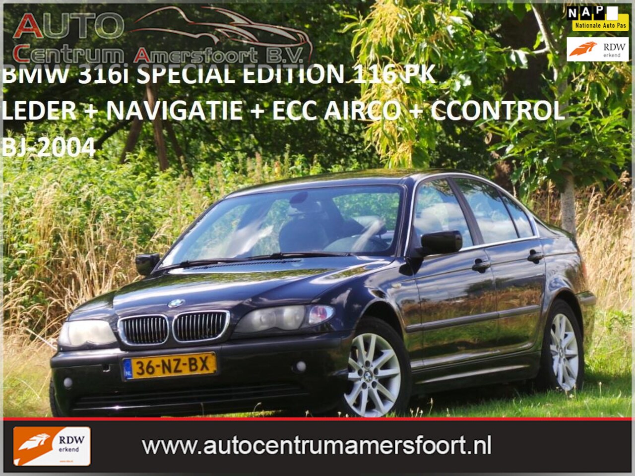 BMW 3-serie - 316i Special Edition 316i Special Edition ( INRUIL MOGELIJK ) - AutoWereld.nl