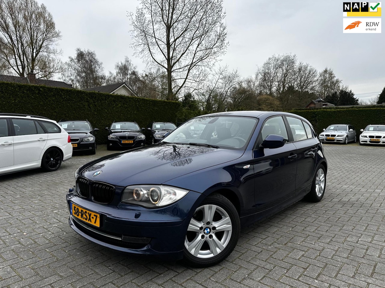 BMW 1-serie - 118i EffDyn. Ed. Business Line Ultimate Edition|Nwe Ketting|Xenon|Leder|Navi|Xenon|Nette s - AutoWereld.nl