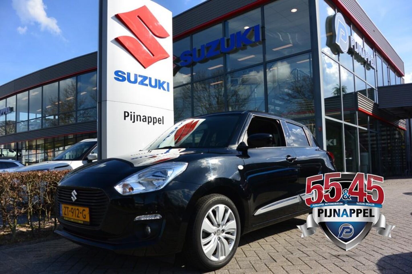 Suzuki Swift - 1.2 Select 5-deurs Airco / Navigatie / Camera / Trekhaak afn. - AutoWereld.nl