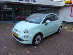 Fiat 500 C - 1.2 Lounge Cabrio Unieke Kleur Verde Lattementa / Airco / 15'Lmv / Parkeersensoren achter