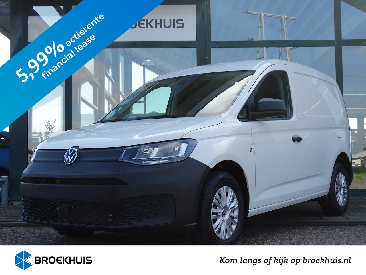 Volkswagen Caddy Cargo - 2.0 TDI Comfort | Digitale radio ontvanger DAB+ | Airco | Cruise Control | Trekhaak - AutoWereld.nl